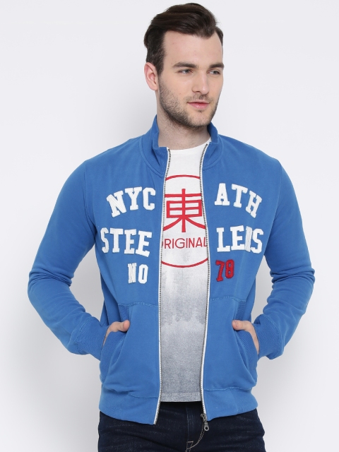

United Colors of Benetton Blue Sweatshirt