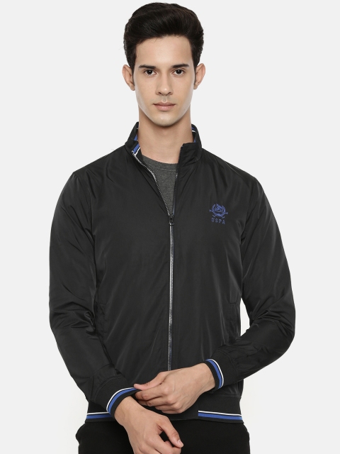 

U.S. Polo Assn. Men Black Solid Jacket