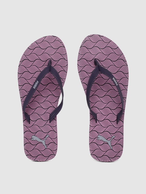 

Puma Women Violet Printed Thong Flip-Flops