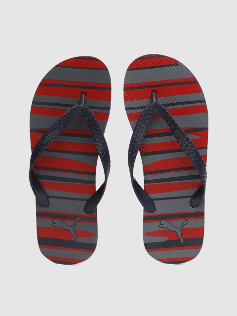 

Puma Unisex Blue Printed Thong Flip-Flops