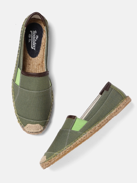 

Roadster Men Green Espadrilles
