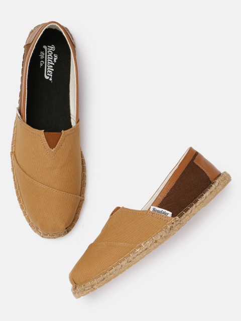 

Roadster Men Brown Colourblocked Espadrilles