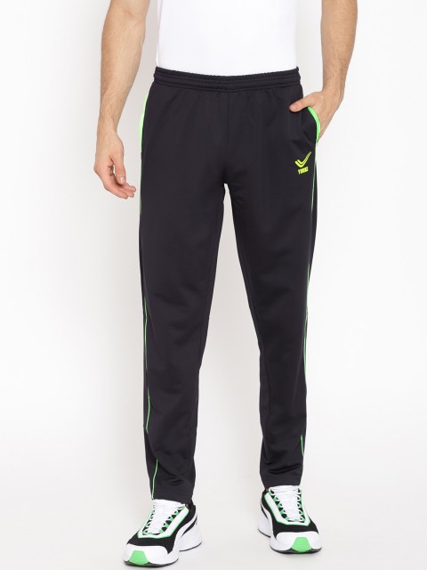 

Yuuki Men Black Slim Fit Solid Track Pants