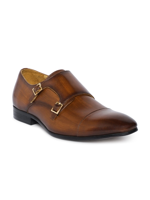 

Heel & Buckle London Men Tan Brown Solid Formal Leather Shoes