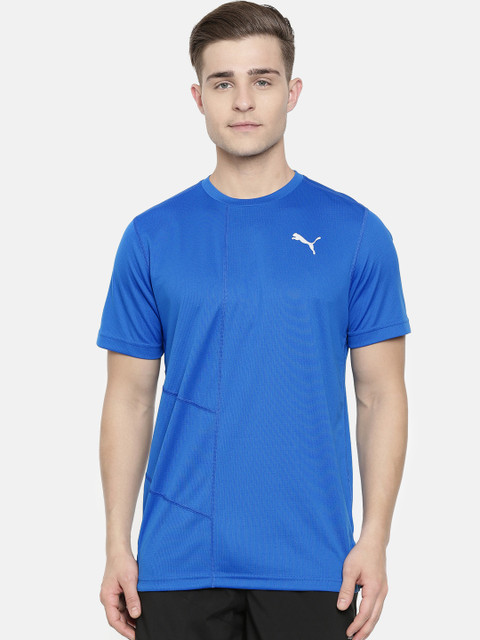 

Puma Men Blue Solid dryCELL & 360deg Reflectivity Ignite Running & Training T-shirt