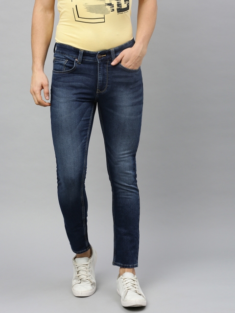 

SPYKAR Men Blue Super Skinny Fit Low-Rise Clean Look Jeans