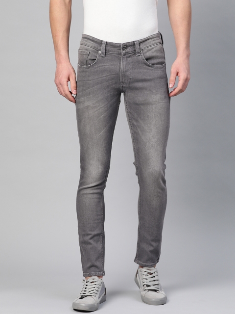 

SPYKAR Men Grey Super Skinny Fit Low-Rise Clean Look Stretchable Jeans