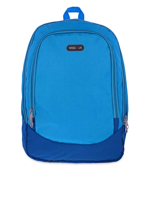 

Bags.R.us Unisex Green & Blue Backpack