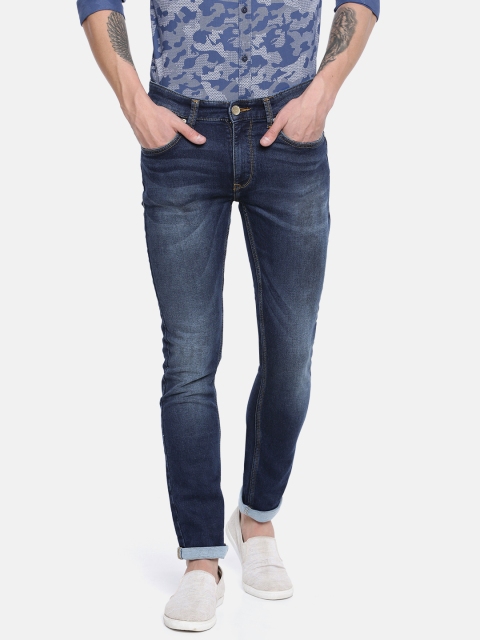 

SPYKAR Men Blue Rovers Slim Fit Low-Rise Clean Look Stretchable Jeans