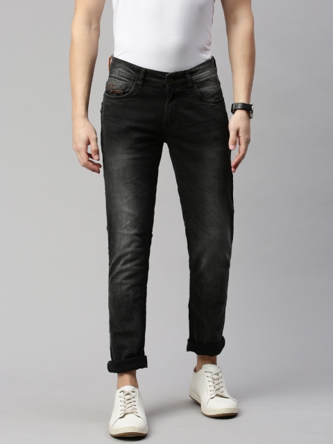 

SPYKAR Men Black Skinny Fit Low-Rise Clean Look Stretchable Jeans