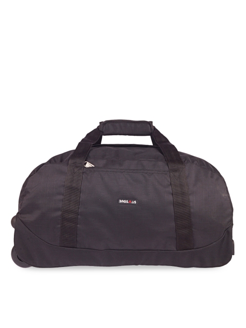 

Bags.R.us Unisex Black 34L Duffel Trolley Bag