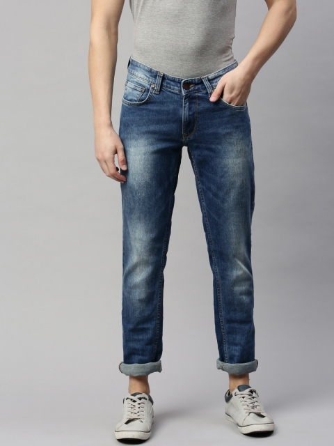

SPYKAR Men Blue Skinny Fit Low-Rise Clean Look Stretchable Jeans
