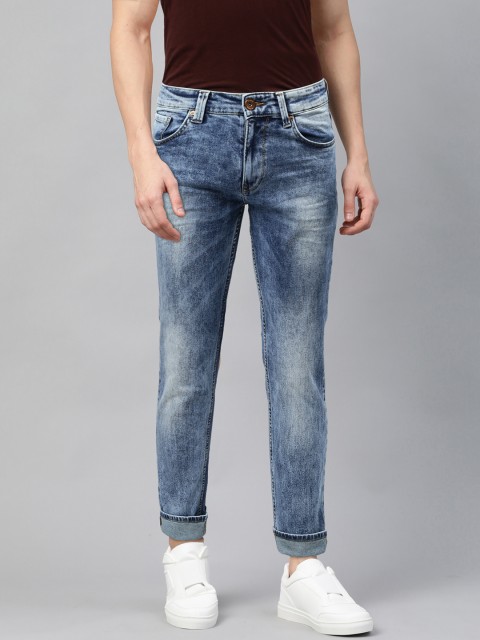 

SPYKAR Men Blue Skinny Fit Low-Rise Clean Look Jeans