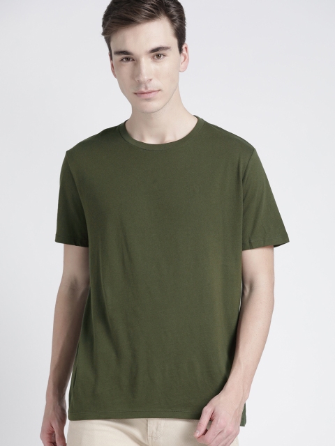 

GAP Men's Short Sleeve T-Shirt, Olive