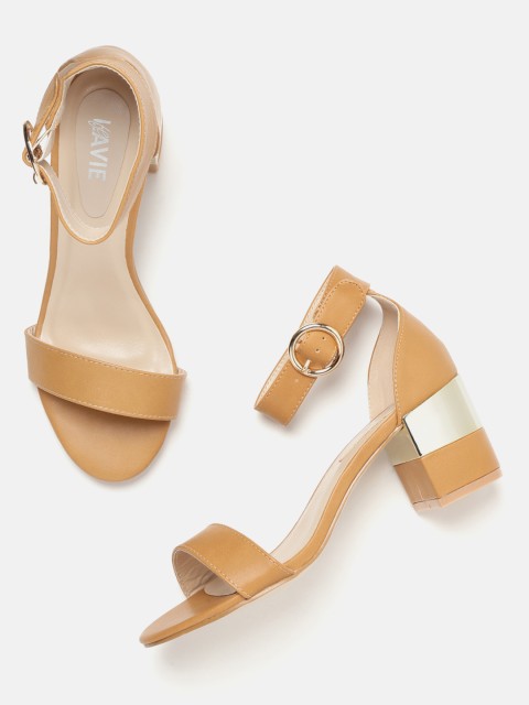 

Lavie Women Tan Brown Solid Heels