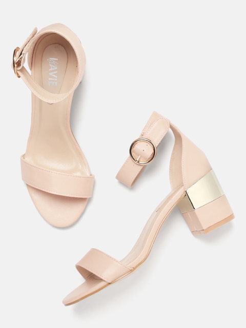 

Lavie Women Nude-Coloured Solid Heels
