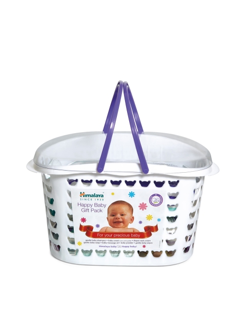 

Himalaya Baby Care Gift Basket, White