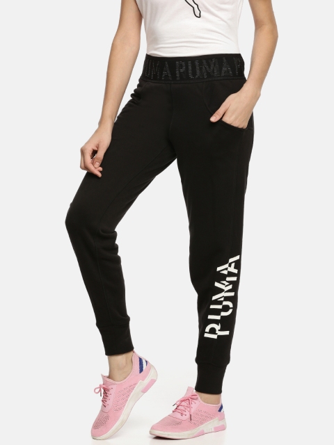 

Puma Women Black Solid Sports Joggers