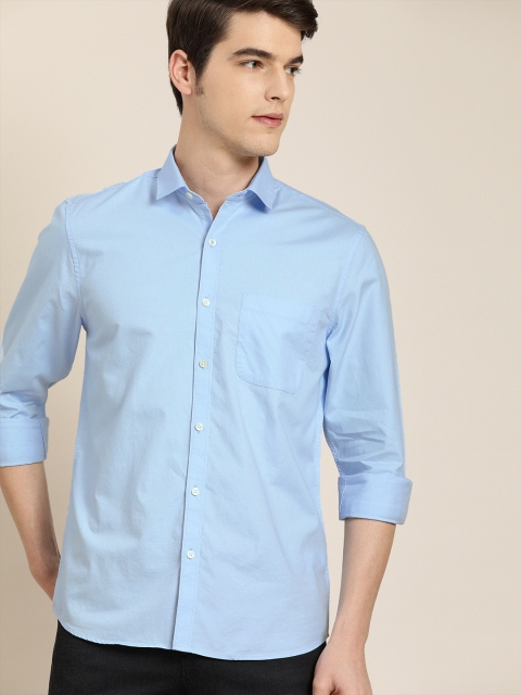 

INVICTUS Sport Men Blue Slim Fit Solid Casual Shirt