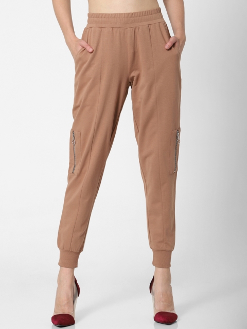 

ONLY Women Mauve Regular Fit Solid Cropped Joggers