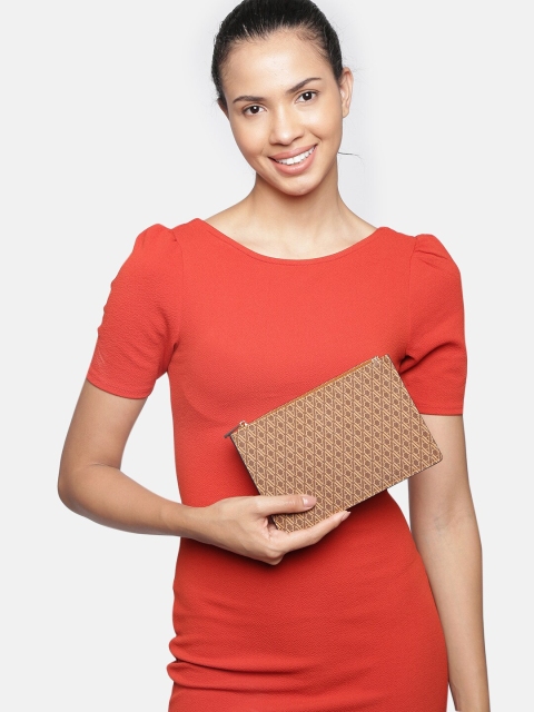 

Accessorize Brown Printed Purse