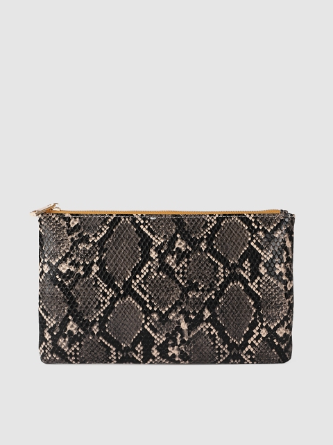 

Accessorize Black Animal Textured Purse cum Phone Pouch