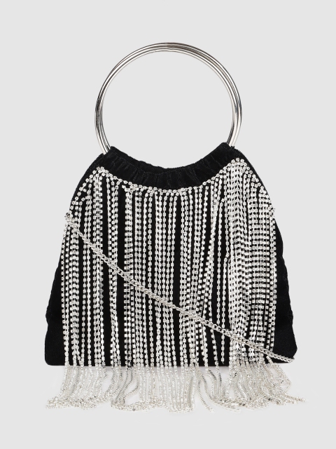 

Accessorize Black Embellished Sling Bag