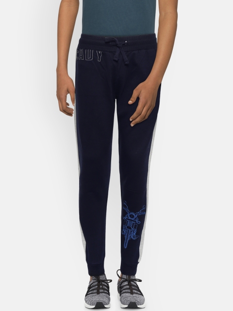 

Sweet Dreams Boys Navy Blue Solid Joggers