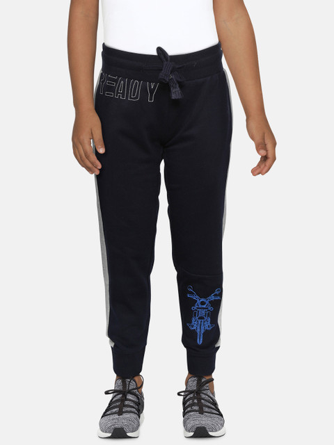

Sweet Dreams Boys Navy Blue Solid Joggers