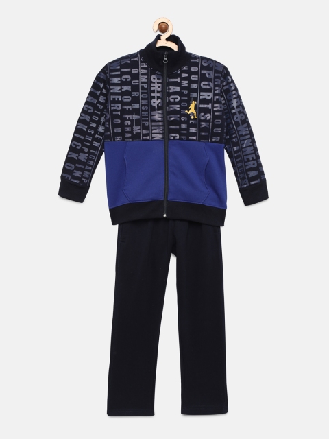 

Sweet Dreams Boys Navy Blue Printed Tracksuit 5610G9