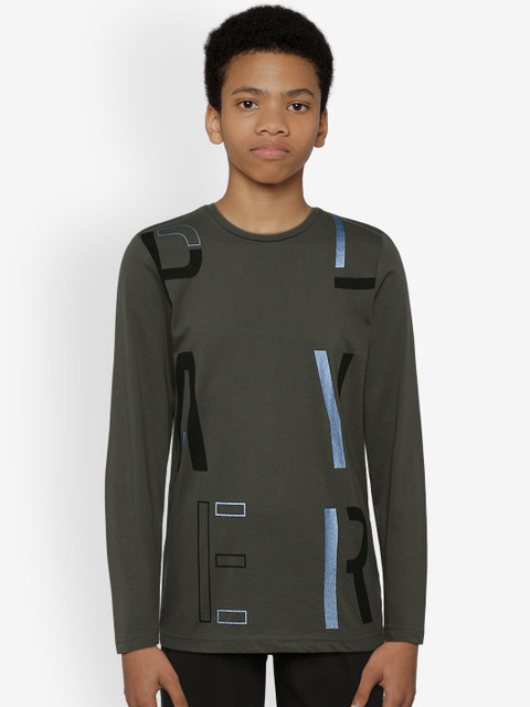 

Sweet Dreams Boys Grey & Black Printed Night suit