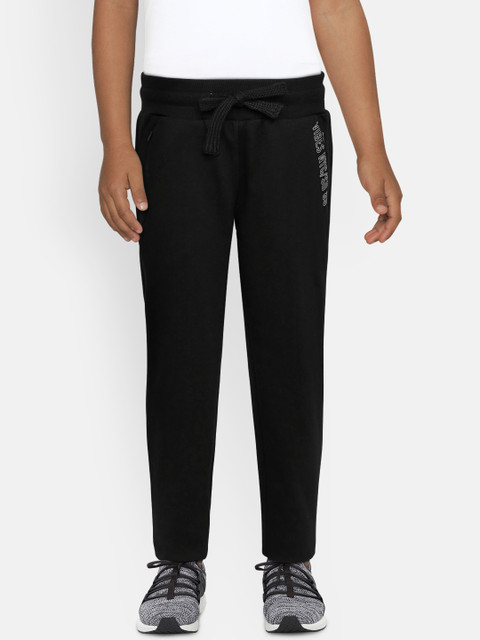 

Sweet Dreams Boys Black Solid Track Pants