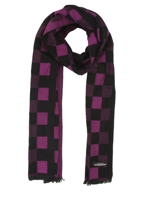 

Alvaro Castagnino Black & Purple Muffler