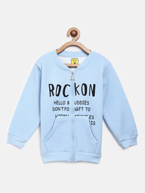

Lil Lollipop Kids Blue Printed Sweatshirt