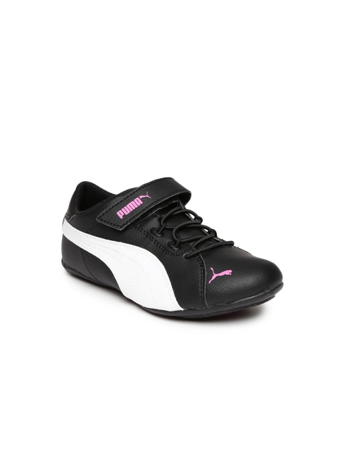 

PUMA Girls Black Janine Dance 2 V Casual Shoes