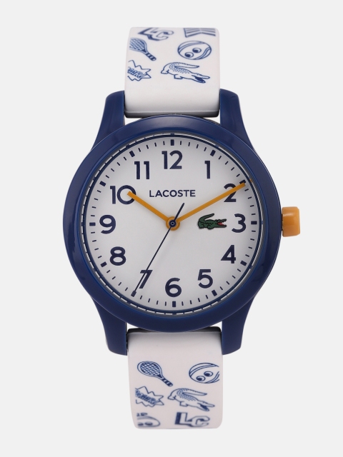 

Lacoste Kids-Unisex White Analogue Watch 2030011
