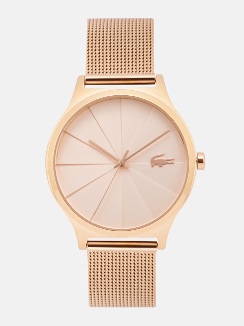 

Lacoste Nikita Women Rose Gold Analogue Watch 2001043