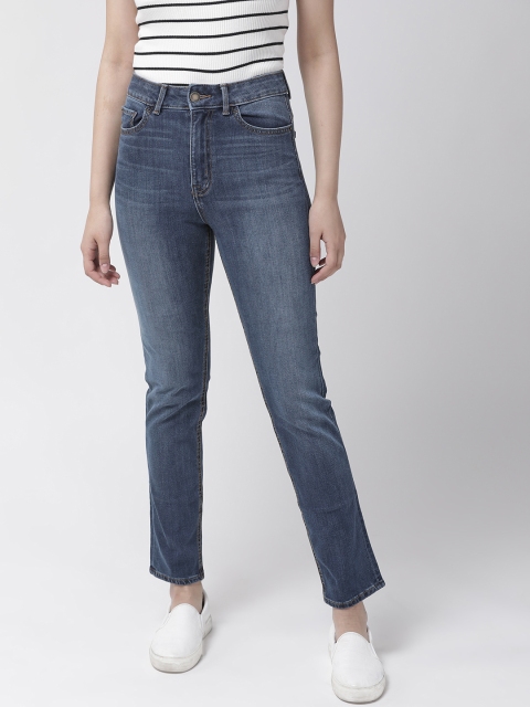 

Marks & Spencer Women Blue Skinny Fit Mid-Rise Clean Look Stretchable Jeans