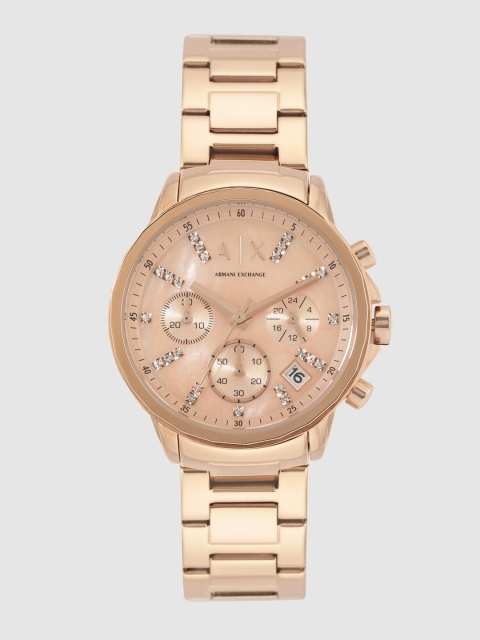 

Armani Exchange Women Rose Gold Analogue Watch AX4326_SOR