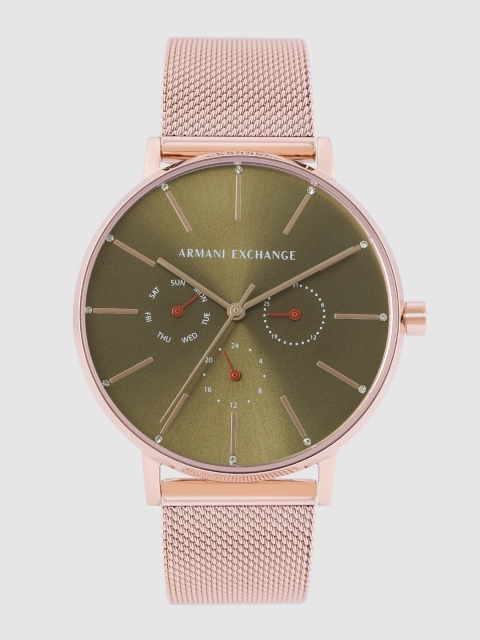 

Armani Exchange Women Green Analogue Watch AX5555_SOR