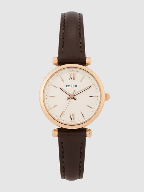 

Fossil Women Off White Analogue Watch ES4472_SOR