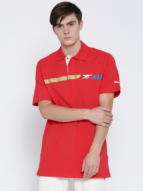 

PUMA Red Arsenal F.C. Fan Printed Polo T-shirt