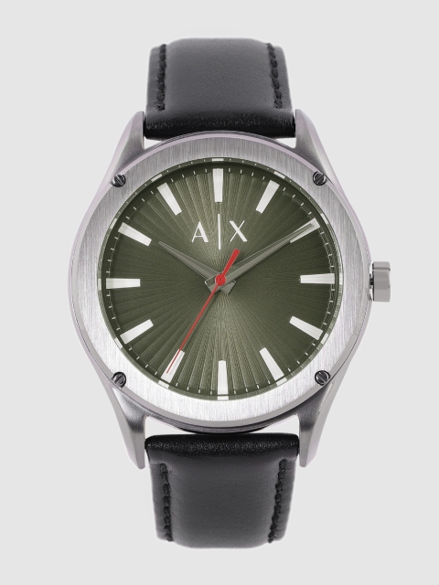 

Armani Exchange Men Green Patterned Analogue Watch AX2806