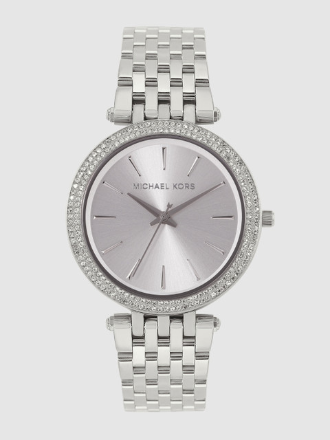 

Michael Kors Women Silver-Toned Analogue Watch MK3190
