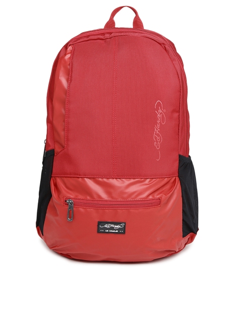 

Ed Hardy Men Red Waterproof Backpack