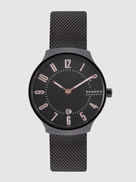 

SKAGEN Women Black Grenen Analogue Watch SKW2806