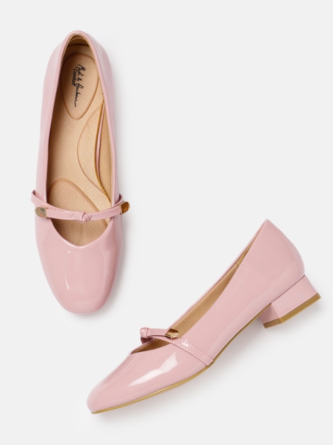 

Mast & Harbour Women Pink Solid Pumps