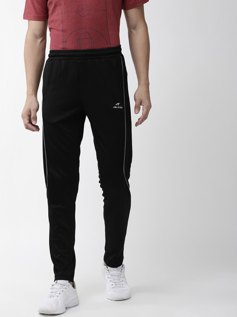 

Alcis Men Black Solid Track Pants