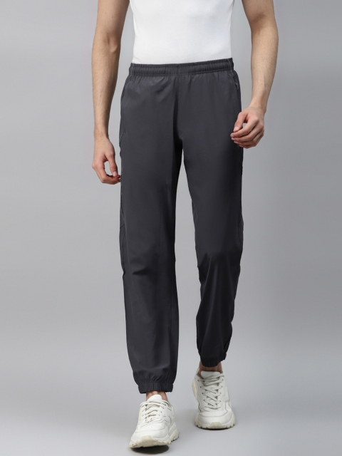

Alcis Men Charcoal Grey Solid Running Joggers