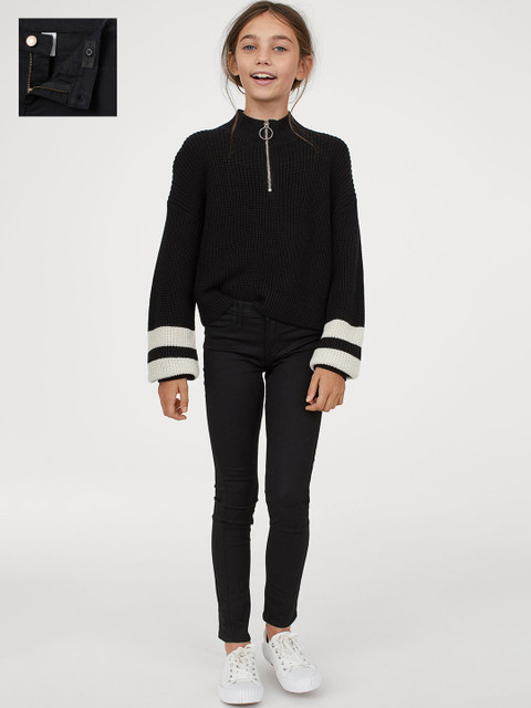 

H&M Girls Black 2-Pack Skinny Fit Jeans